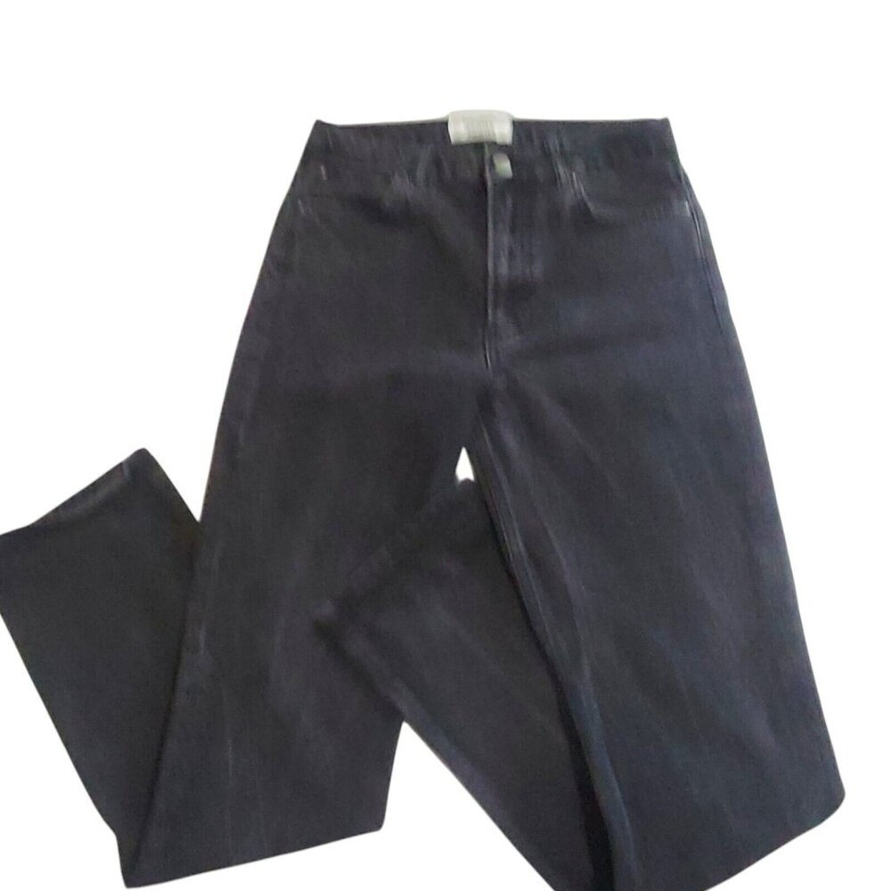 Reformation Jeans 26×28 Black Wash Straight Leg